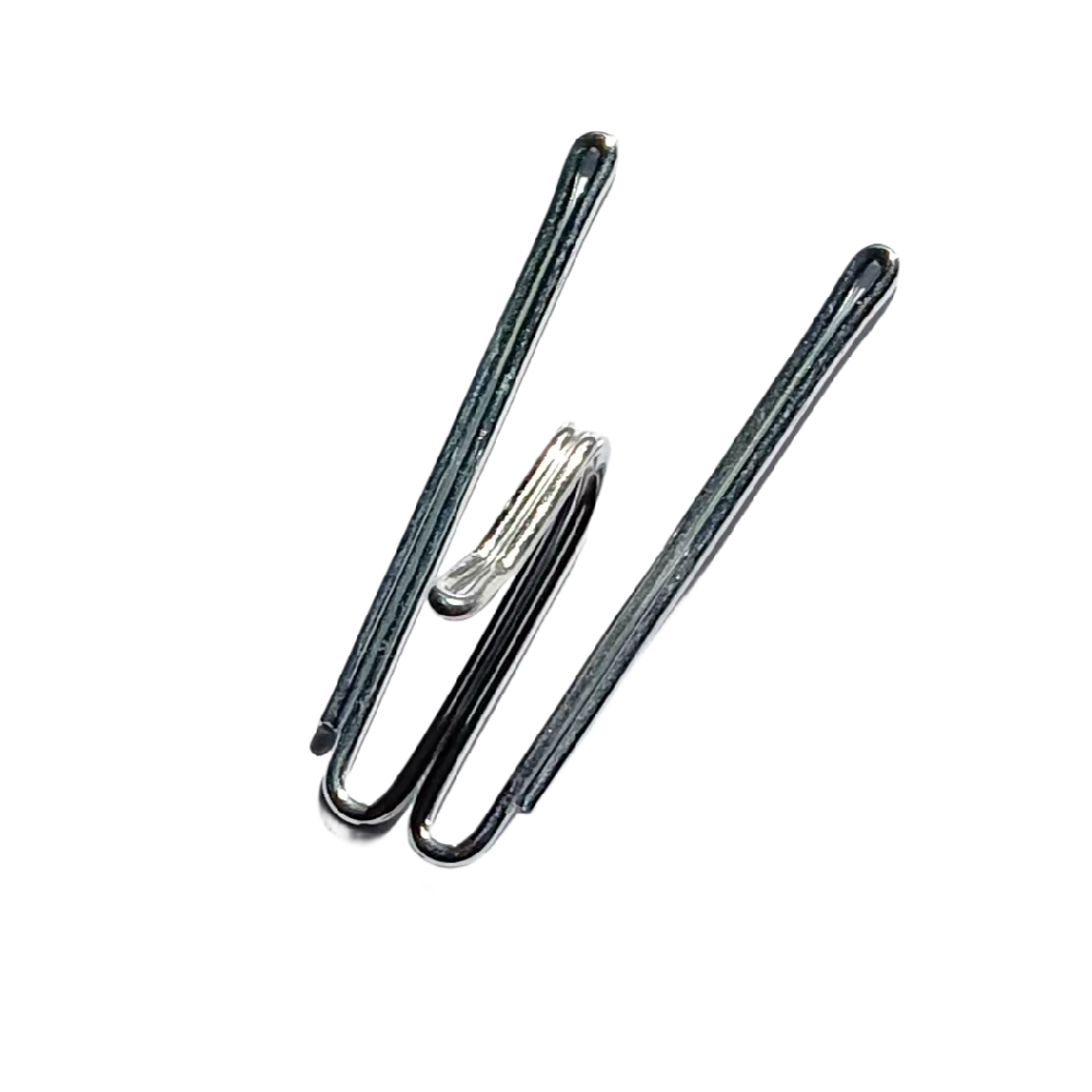 2 prongs Curtain Hook plating  Raise height 2CM bases Solve mopping