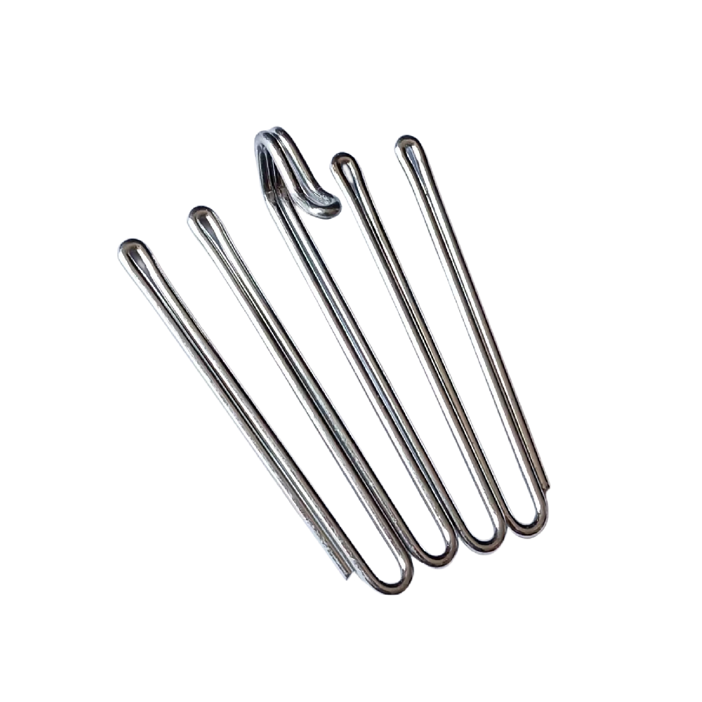 6CM  zinc plating four prongs Curtain Hook high neck Lowering 0.5CM